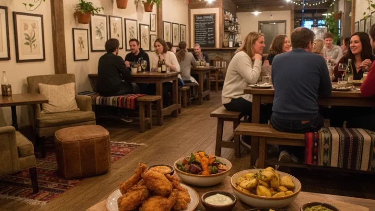 Best Budget Friendly restaurants in Hamilton, ON - cozy restaurant atmosphere with delicious food