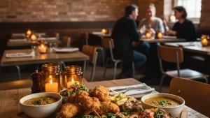 Best Budget Friendly restaurants in Waterloo, ON - cozy restaurant atmosphere with delicious food