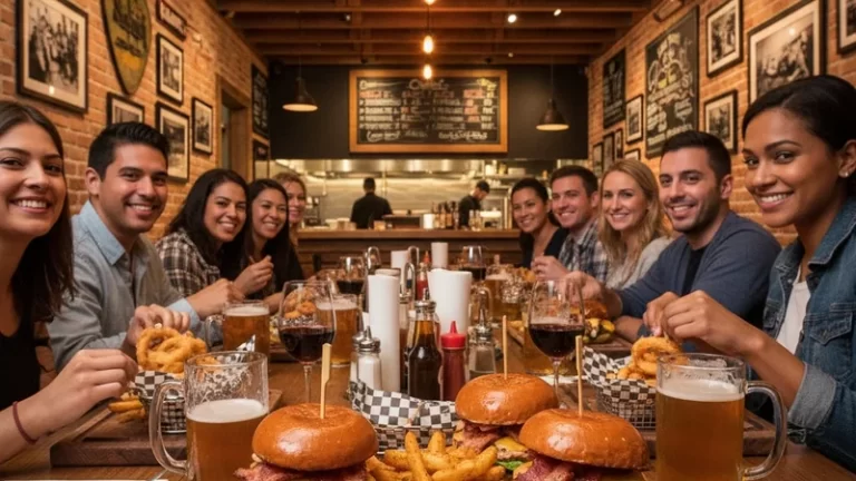 Best Burgers restaurants in Milton, ON - cozy restaurant atmosphere with delicious food