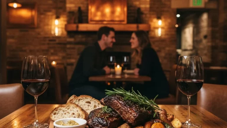 Best Date Night restaurants in Guelph, ON - cozy restaurant atmosphere with delicious food