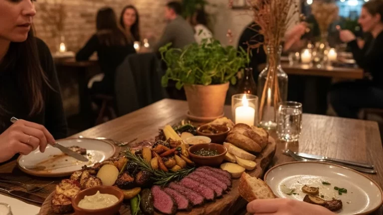 Best Date Night restaurants in Kitchener, ON - cozy restaurant atmosphere with delicious food