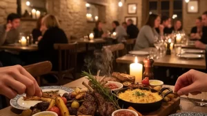 Best Hidden Gem restaurants in Brantford, ON - cozy restaurant atmosphere with delicious food