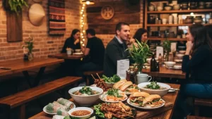 Best Vietnamese restaurants in Hamilton, ON - cozy restaurant atmosphere with delicious food